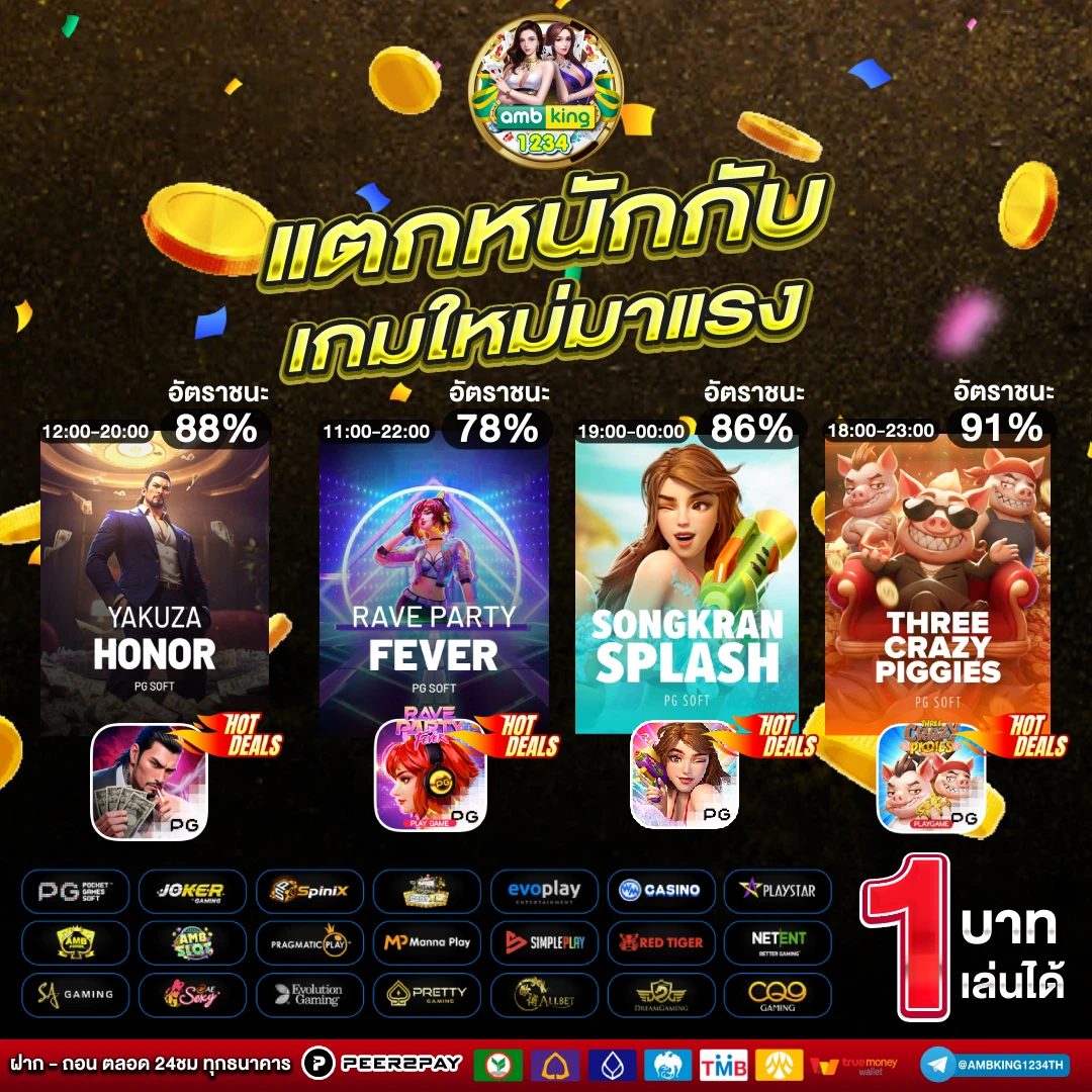 เกมสล็อตแตกดีที่สุด - แบนเนอร์โปรโมชั่น